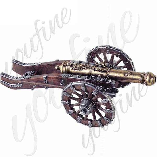 Custom made bronze casting cannon outdoor statues factory supply BOKK-1