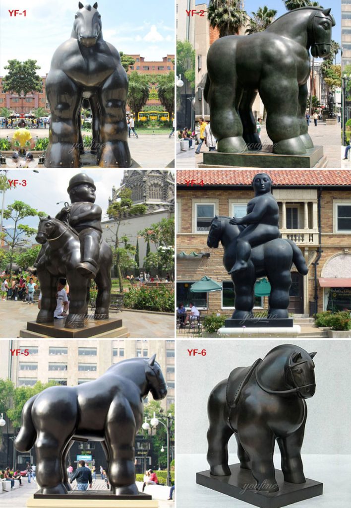 fernando botero sculpture designs