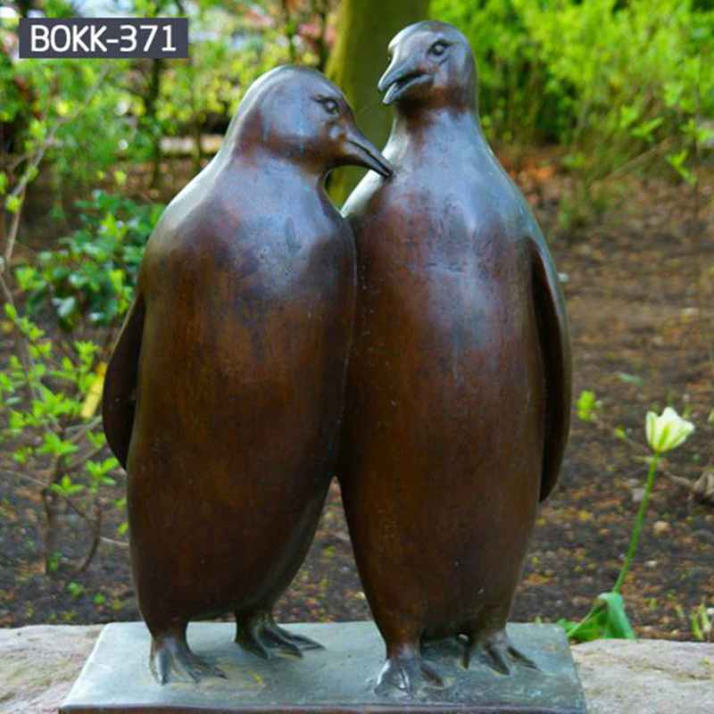 Cute Bronze Penguin