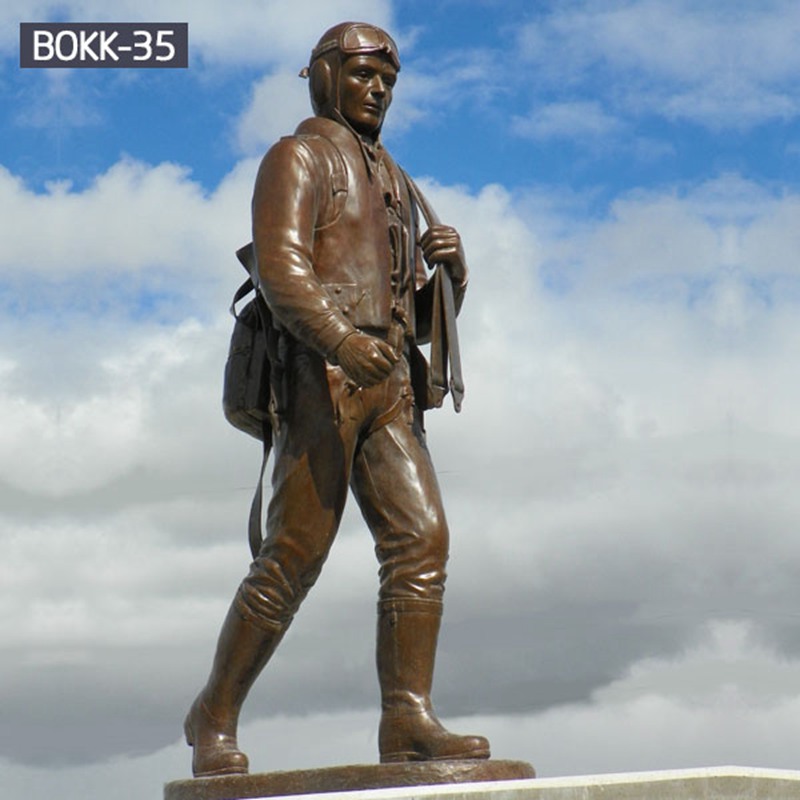 Bronze Soldier Sculpture 