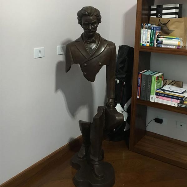 Famous Artistic Bruno Catalano Les Voyageurs Bronze Statue for Sale BOKK-06