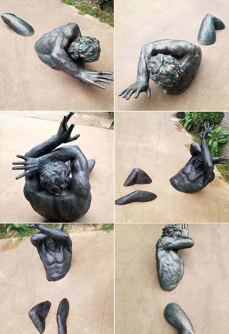 Bronze Wall Art Statue