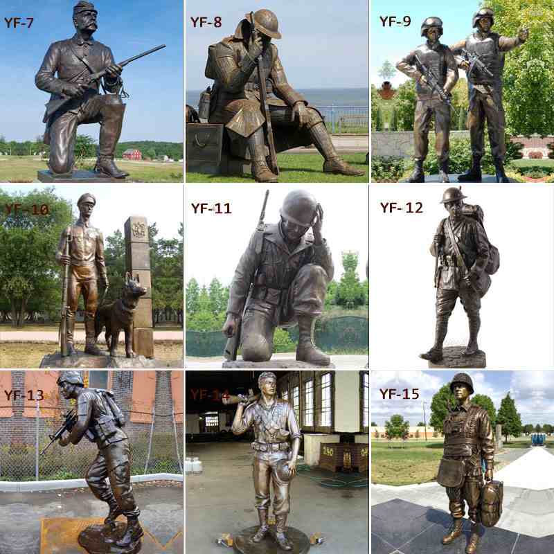 Famous American Navy Admiral Bronze Statue