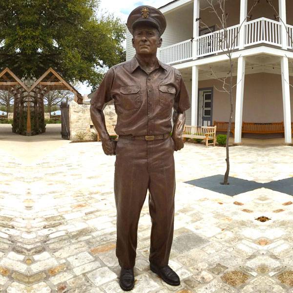 Famous Life Size American Navy Admiral Bronze Garden Statue Online BOKK-483