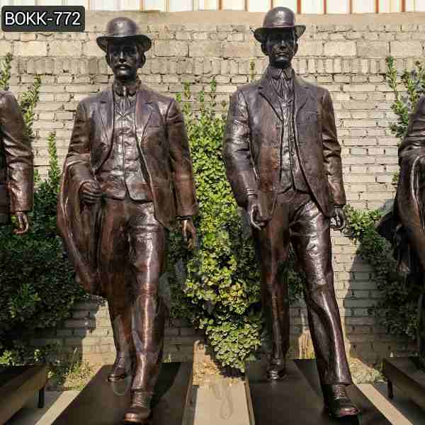 Outdoor Famous Wilbur and Orville Wright Bronze Statue Supplier BOKK-772