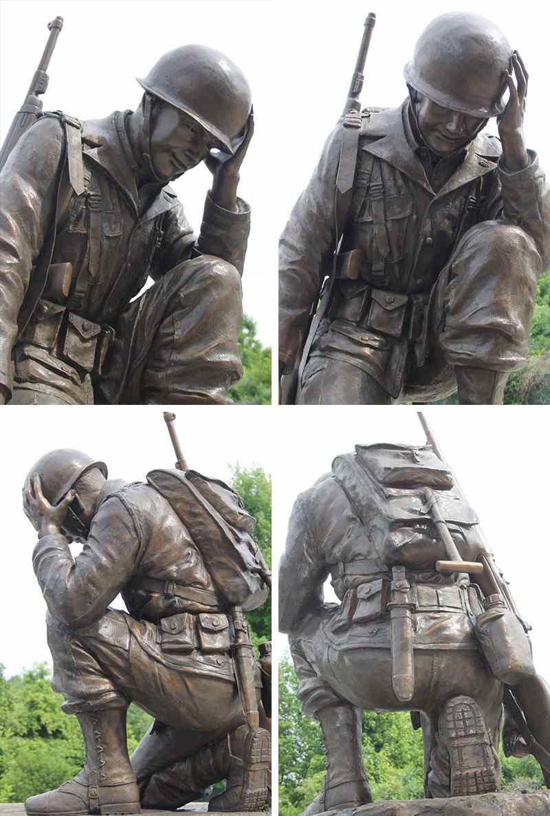 Bronze Soldier Statue