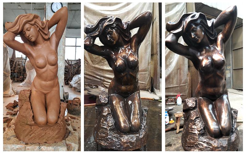 Bronze Women Sculpture