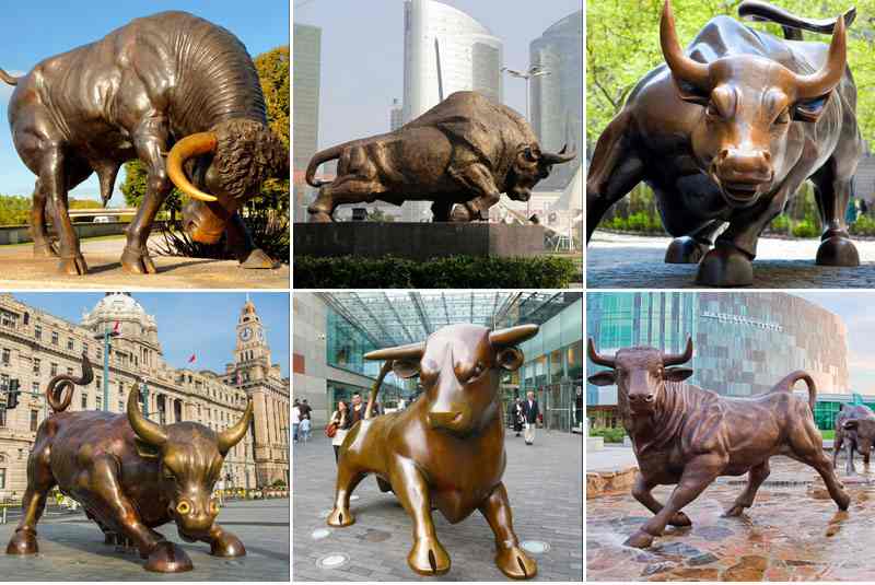Casting Bronze Bull Sculpture