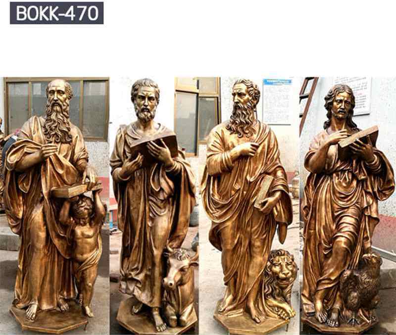 Four Gospels Bronze Statues