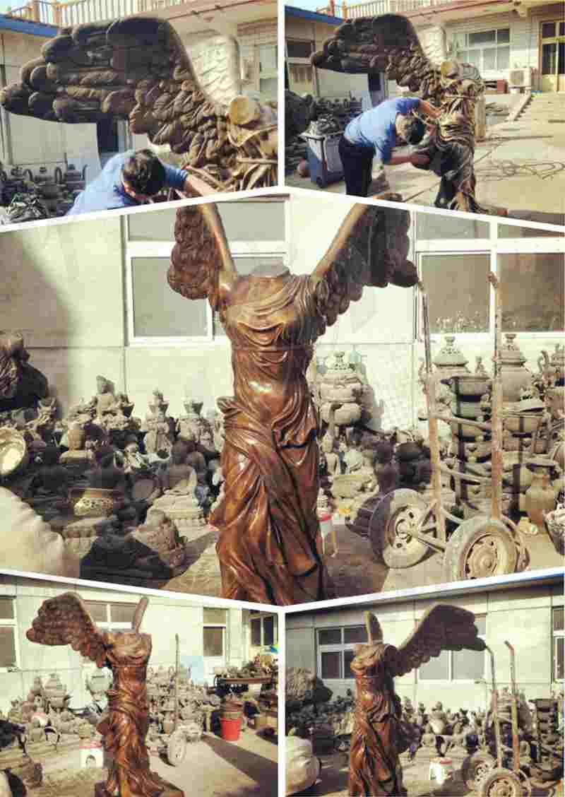 Winged Victory of Samothrace Bronze Sculpture