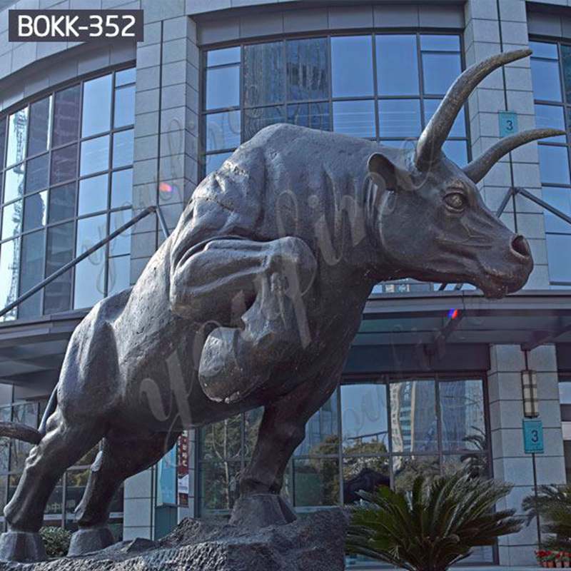 Chicago Bronze Bull Statue