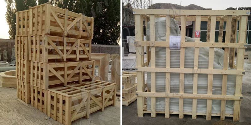 Life Size Bronze Memorial Soldier Statue with A Girl Sale BOKK-195