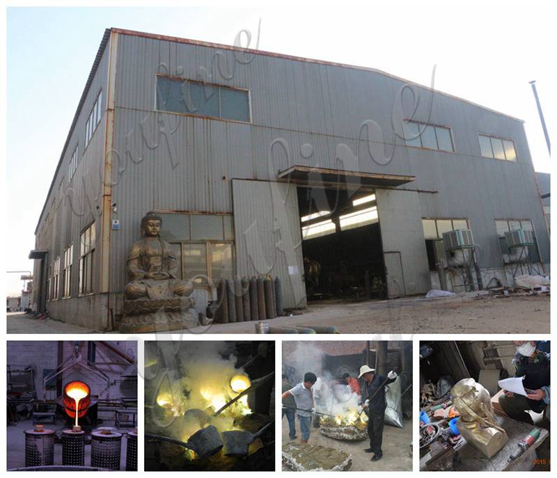 Catholic Bronze St Francis of Assisi and Animal Statue