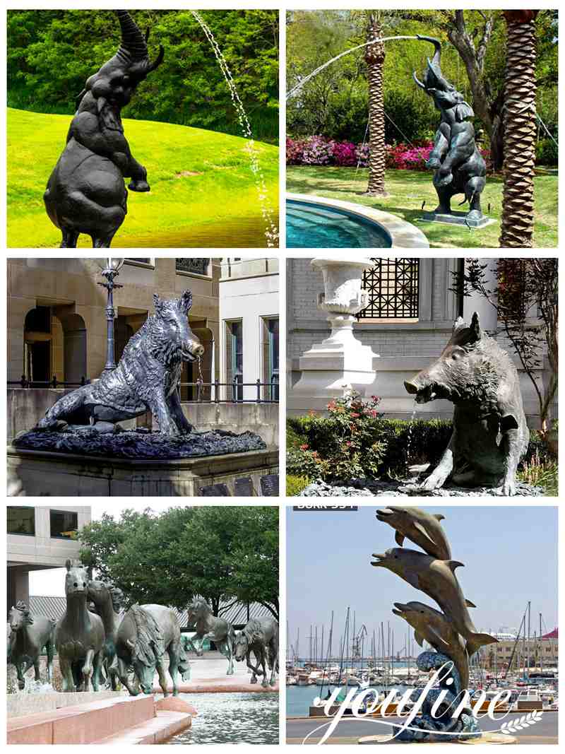 More Bronze Fountain Options: