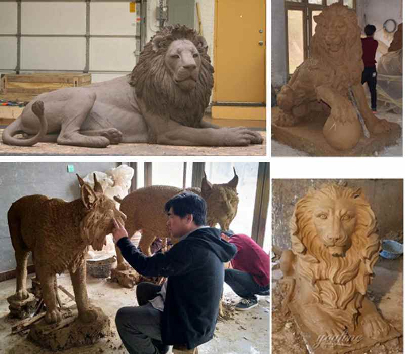 clay model animal sculpture - YouFine Sculpture
