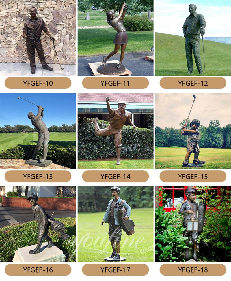 large golf statues for sale - YouFine Sculpture (2)
