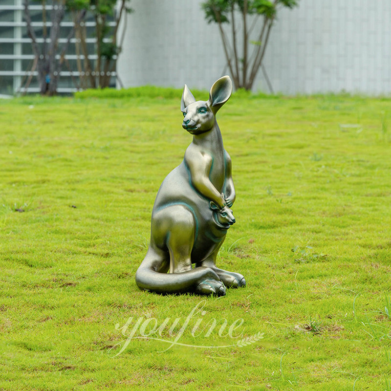 kangaroo garden statue - YouFine Sculpture (2)