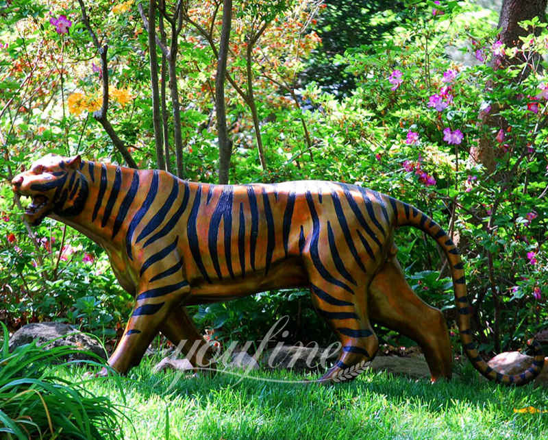 Bronze Tiger Sculpture - YouFine Sculpture