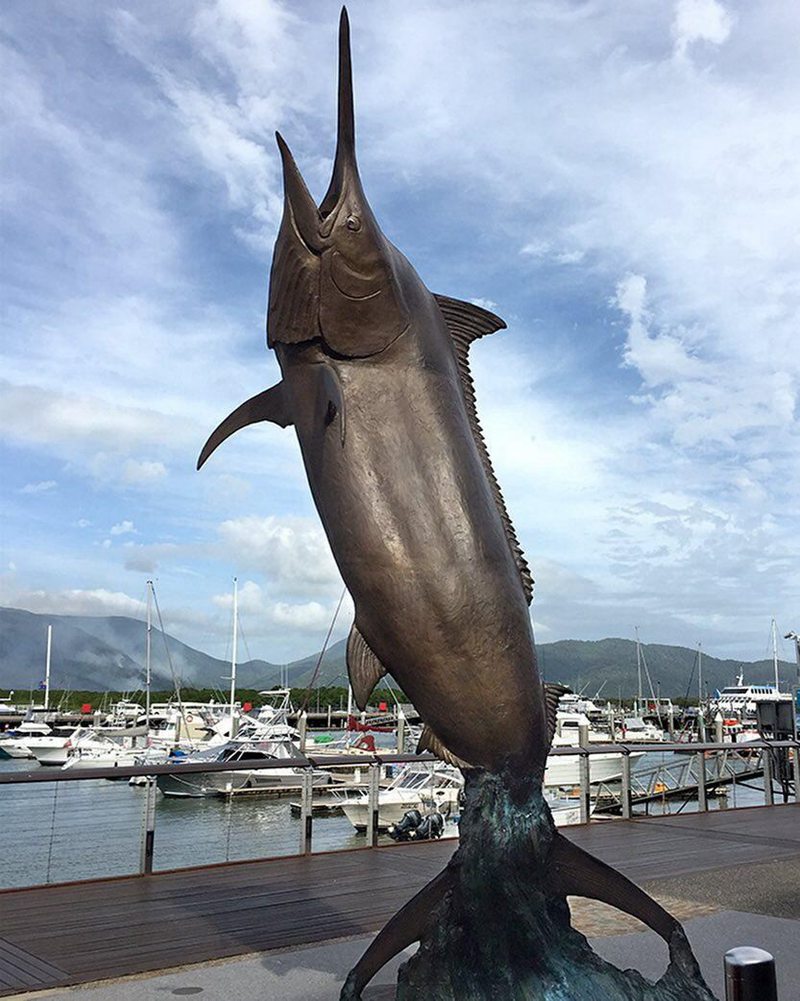 Bronze Marlin Statue - YouFine Sculpture